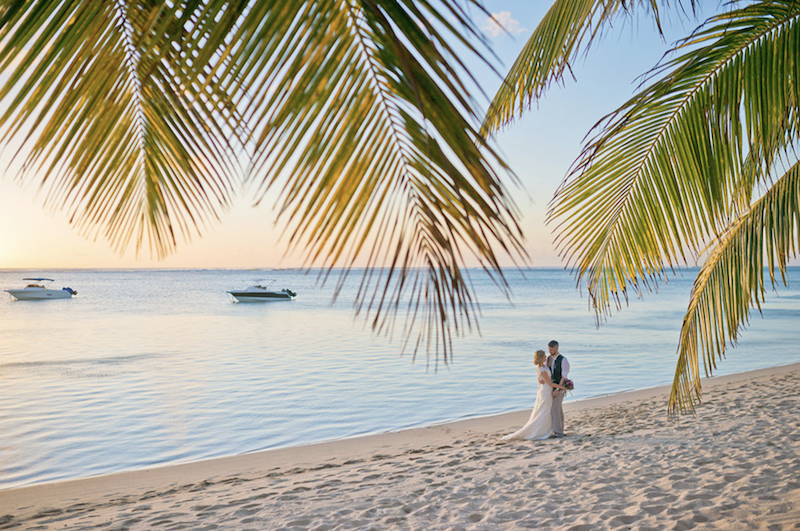 Heiraten auf Mauritius am Strand